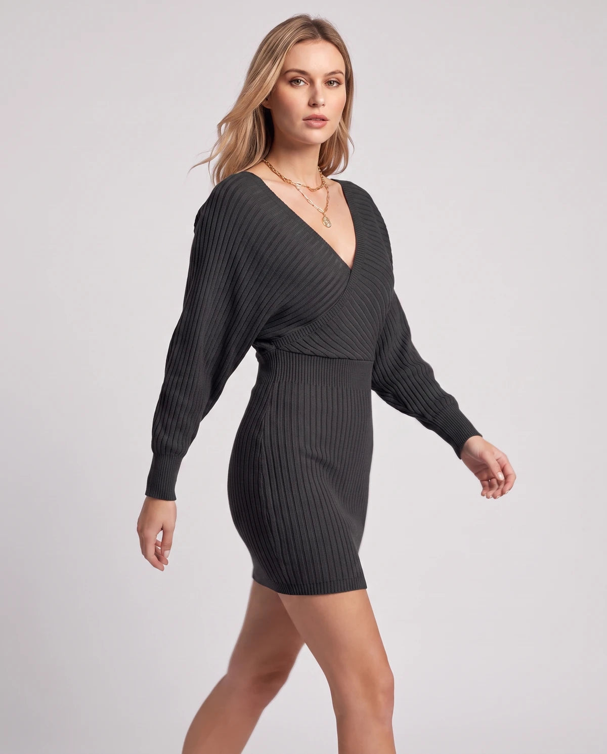 Philippa Mini Dress — Black | SKU: SD-17585-black-XS,SD-17585-black-S,SD-17585-black-M,SD-17585-black-L