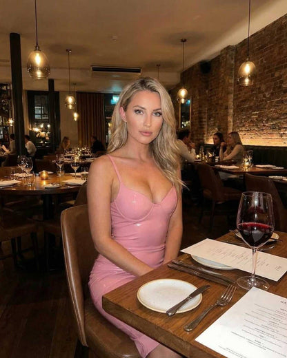 Chiffon Midi Dress