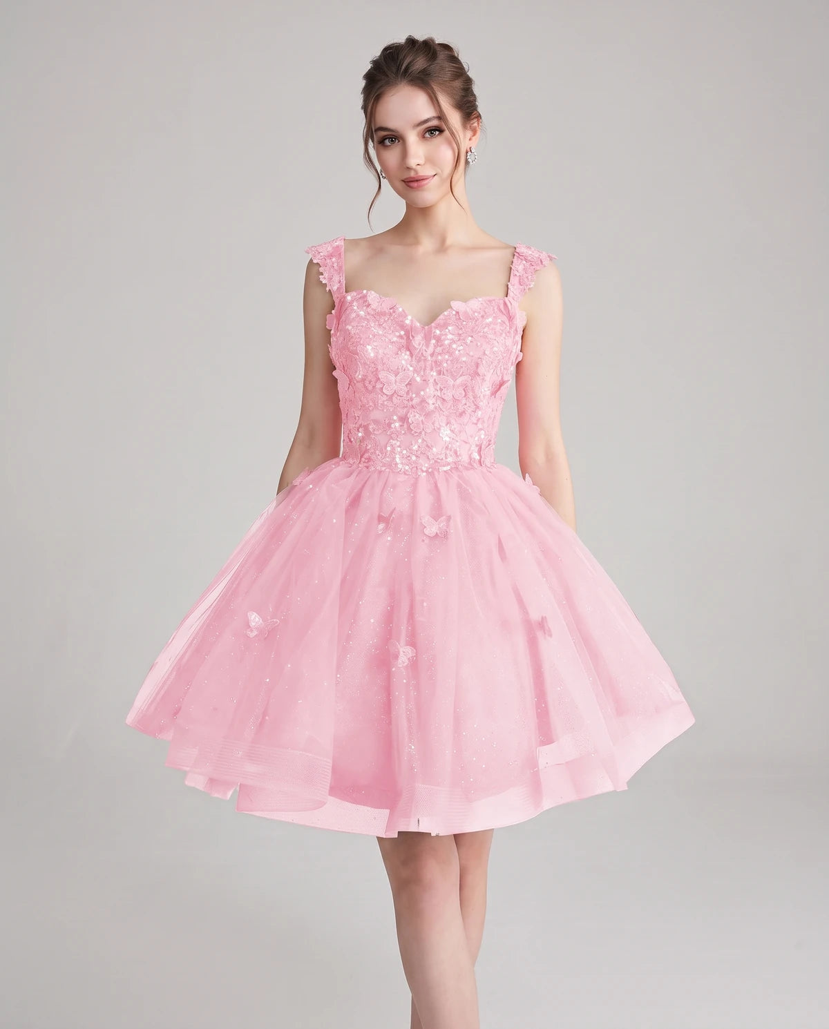 Quintessa Mini Dress — Pink
