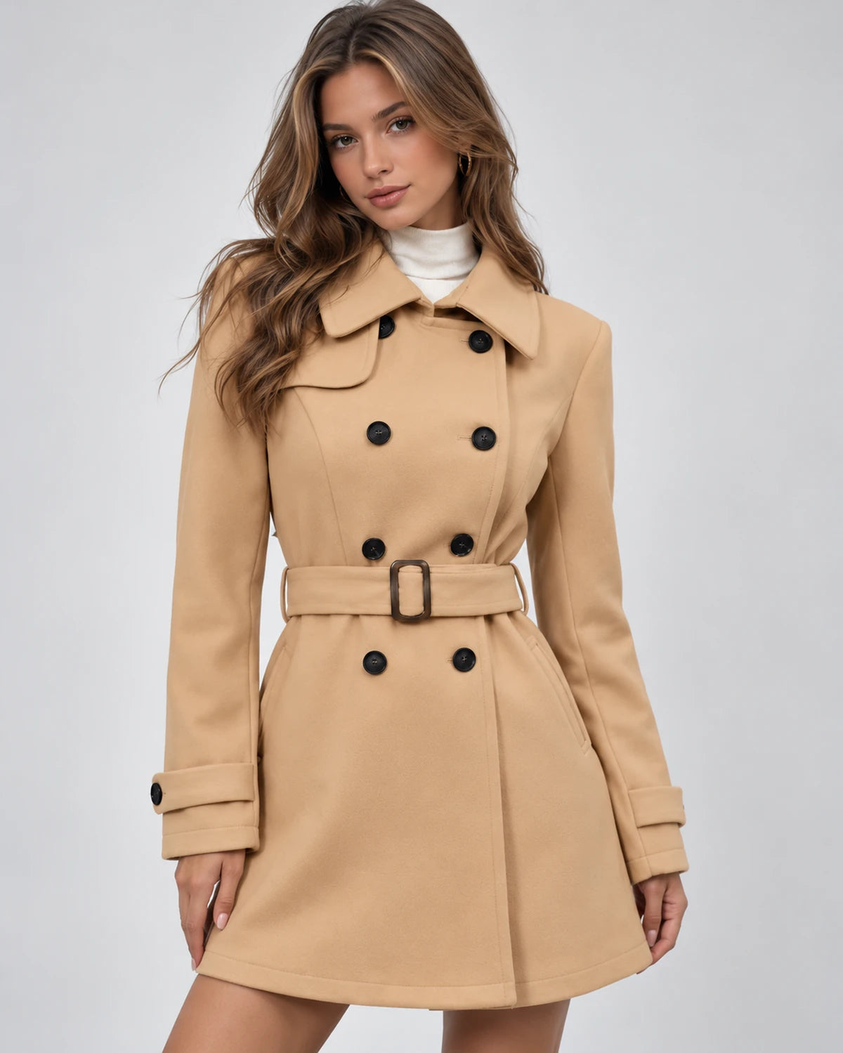 Rafaela Coat — Camel
