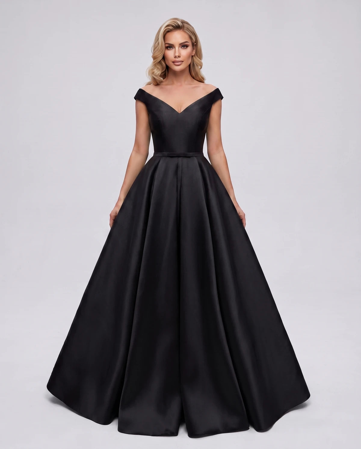 Ramona Maxi Dress — Black
