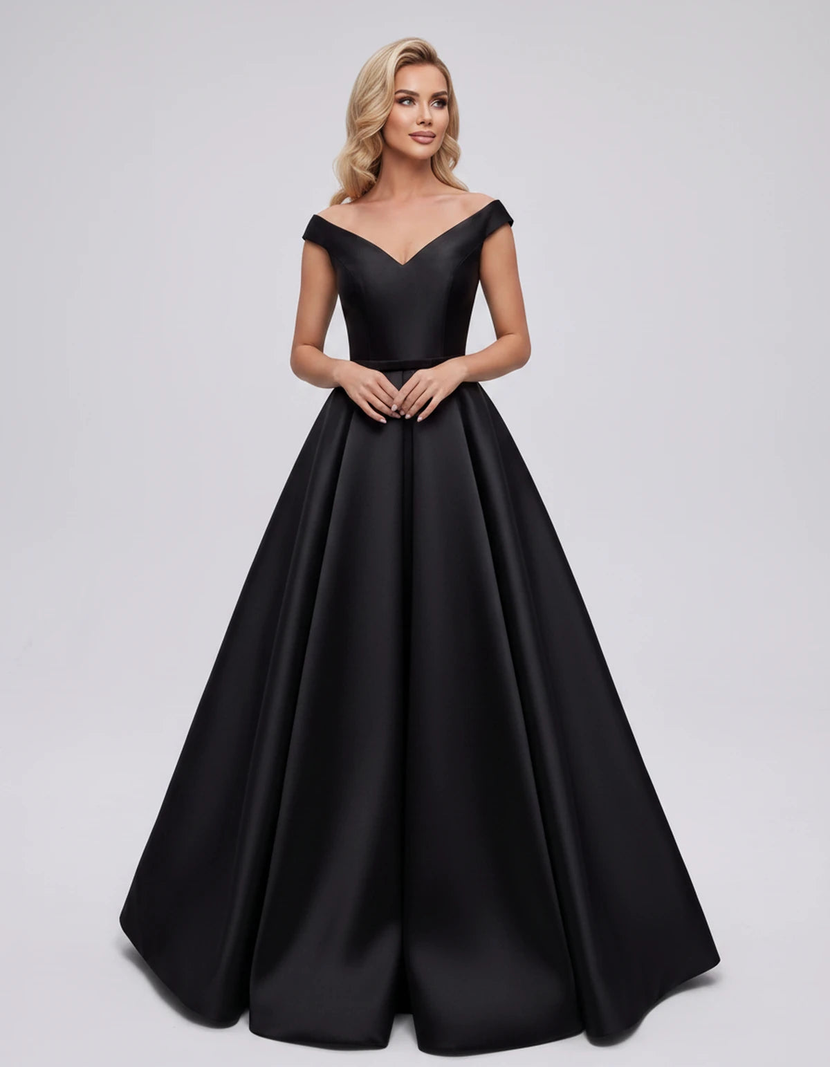 Ramona Maxi Dress — Black | SKU: SD-01717-black-2,SD-01717-black-4,SD-01717-black-6,SD-01717-black-8,SD-01717-black-10,SD-01717-black-12,SD-01717-black-14,SD-01717-black-16,SD-01717-black-16W,SD-01717-black-18W,SD-01717-black-20W,SD-01717-black-22W