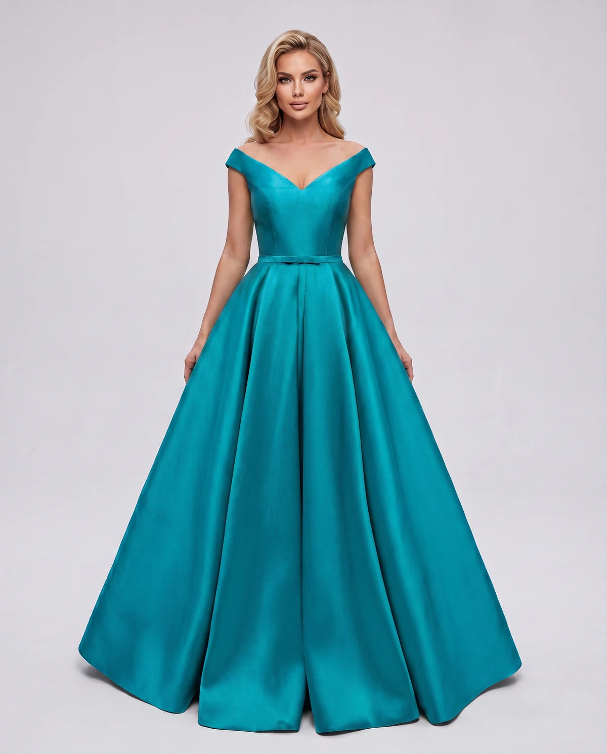 Ramona Maxi Dress — Blue