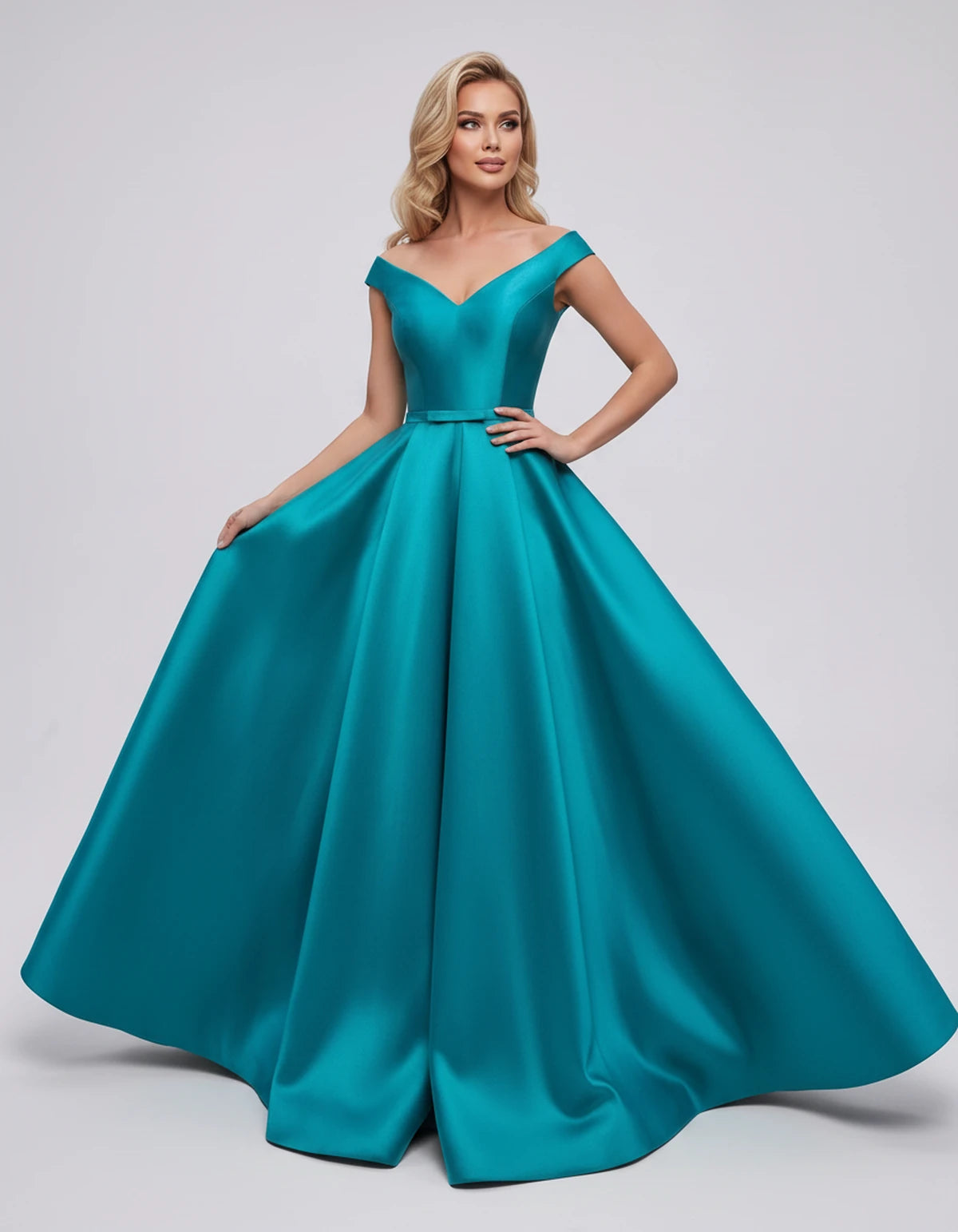 Ramona Maxi Dress — Blue | SKU: SD-01717-blue-2,SD-01717-blue-4,SD-01717-blue-6,SD-01717-blue-8,SD-01717-blue-10,SD-01717-blue-12,SD-01717-blue-14,SD-01717-blue-16,SD-01717-blue-16W,SD-01717-blue-18W,SD-01717-blue-20W,SD-01717-blue-22W