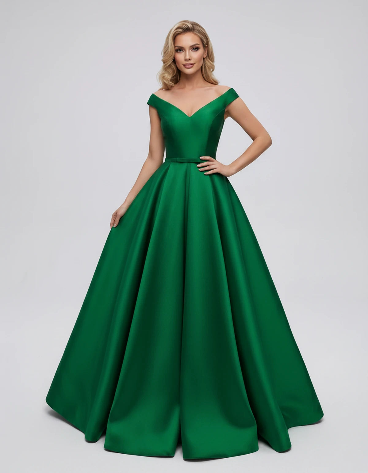 Ramona Maxi Dress — Green | SKU: SD-01717-green-2,SD-01717-green-4,SD-01717-green-6,SD-01717-green-8,SD-01717-green-10,SD-01717-green-12,SD-01717-green-14,SD-01717-green-16,SD-01717-green-16W,SD-01717-green-18W,SD-01717-green-20W,SD-01717-green-22W