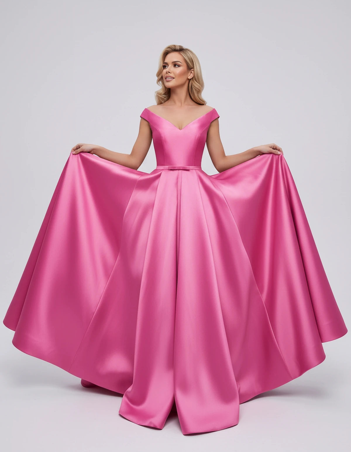 Ramona Maxi Dress — Pink | SKU: SD-01717-pink-2,SD-01717-pink-4,SD-01717-pink-6,SD-01717-pink-8,SD-01717-pink-10,SD-01717-pink-12,SD-01717-pink-14,SD-01717-pink-16,SD-01717-pink-16W,SD-01717-pink-18W,SD-01717-pink-20W,SD-01717-pink-22W