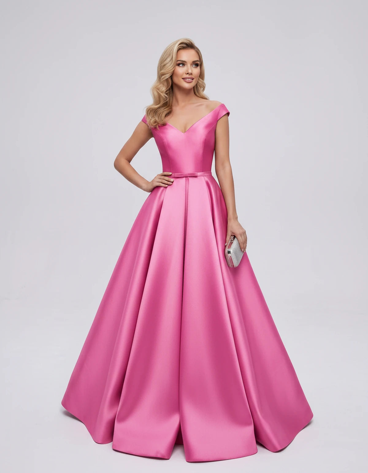 Ramona Maxi Dress — Pink | SKU: SD-01717-pink-2,SD-01717-pink-4,SD-01717-pink-6,SD-01717-pink-8,SD-01717-pink-10,SD-01717-pink-12,SD-01717-pink-14,SD-01717-pink-16,SD-01717-pink-16W,SD-01717-pink-18W,SD-01717-pink-20W,SD-01717-pink-22W