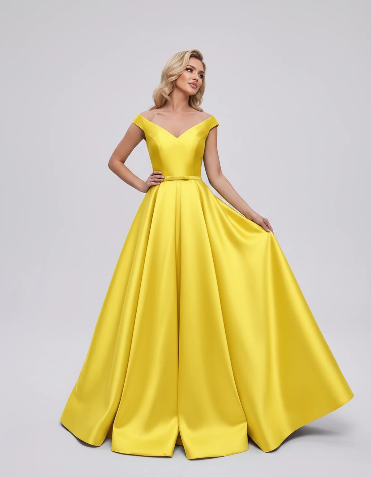 Ramona Maxi Dress — Yellow | SKU: SD-01717-yellow-2,SD-01717-yellow-4,SD-01717-yellow-6,SD-01717-yellow-8,SD-01717-yellow-10,SD-01717-yellow-12,SD-01717-yellow-14,SD-01717-yellow-16,SD-01717-yellow-16W,SD-01717-yellow-18W,SD-01717-yellow-20W,SD-01717-yellow-22W