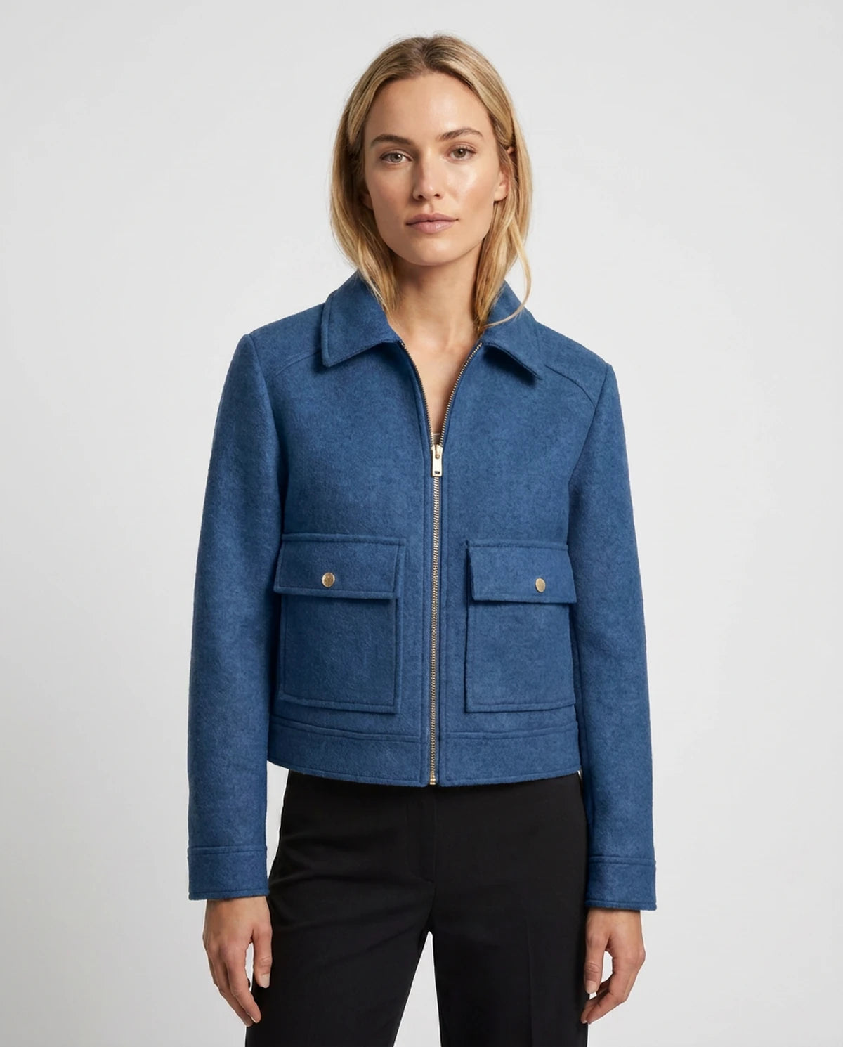 Renata Coat — Blue