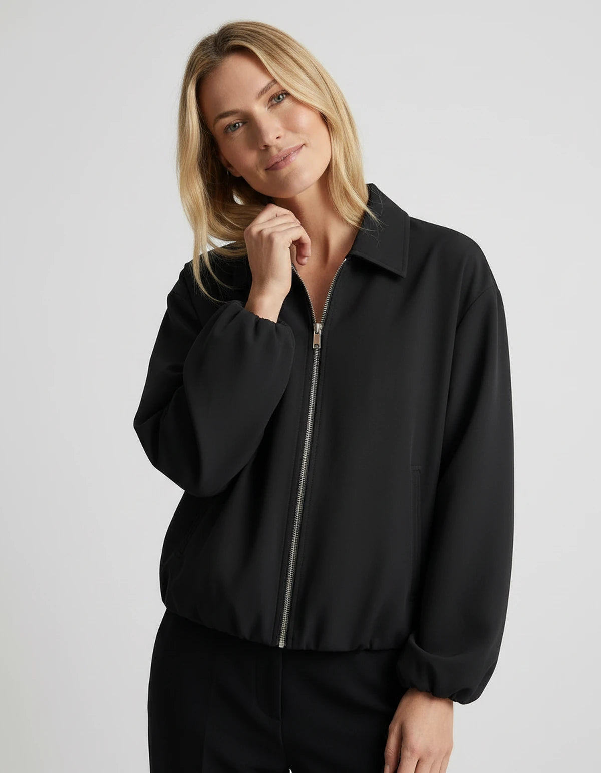 Romilly Coat — Black | SKU: SD-11896-black-XS,SD-11896-black-S,SD-11896-black-M,SD-11896-black-L
