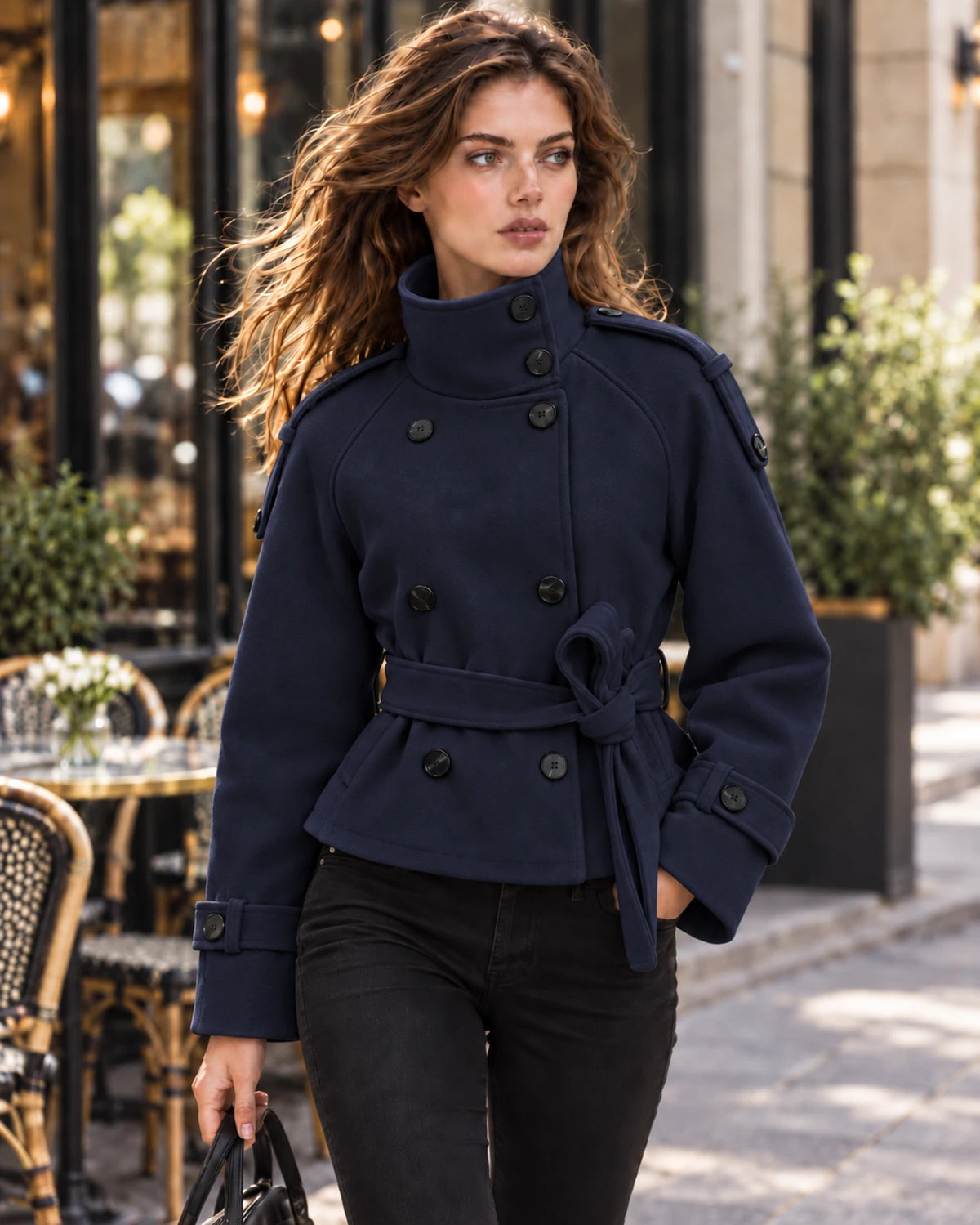 Salvia Coat — Black | SKU: SD-73094-black-XS,SD-73094-black-S,SD-73094-black-M,SD-73094-black-L