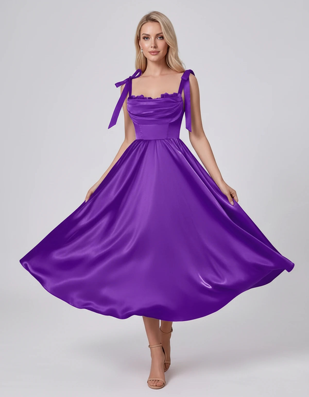 Saskia Midi Dresses — Purple | SKU: SD-65820-purple-2,SD-65820-purple-4,SD-65820-purple-6,SD-65820-purple-8,SD-65820-purple-10,SD-65820-purple-12,SD-65820-purple-14,SD-65820-purple-16,SD-65820-purple-16W,SD-65820-purple-18W,SD-65820-purple-20W,SD-65820-purple-22W