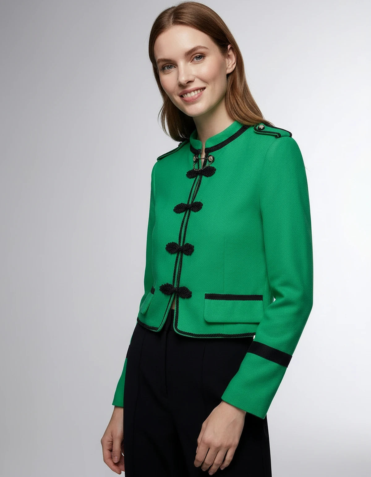Savannah Coat — Green | SKU: SD-03699-green-XS,SD-03699-green-S,SD-03699-green-M,SD-03699-green-L
