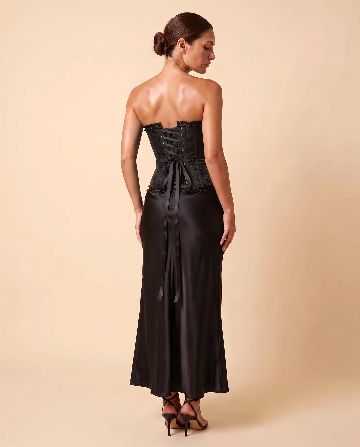 Serafina Corset Top Black 06-back