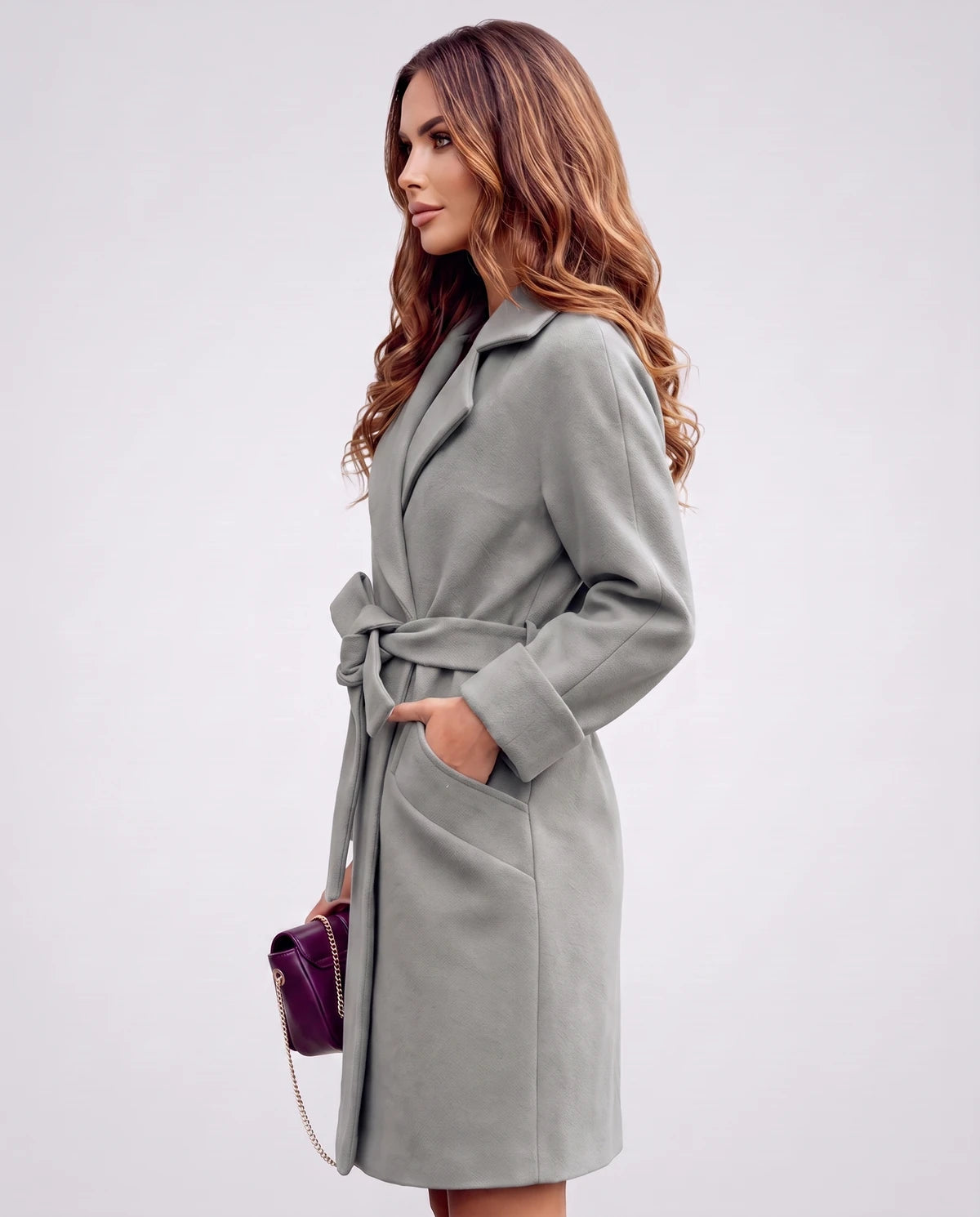 Sevilla Dress — Gray | SKU: SD-92849-gray-XS,SD-92849-gray-S,SD-92849-gray-M,SD-92849-gray-L,SD-92849-gray-XL,SD-92849-gray-2XL