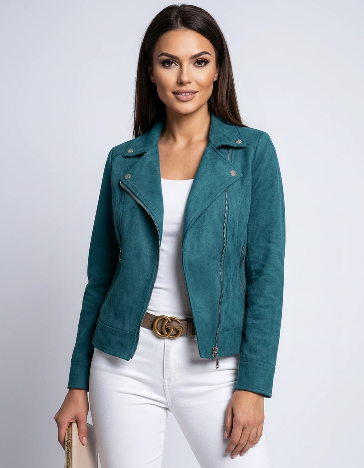 Sicilia Coat — Lake Blue | SKU: SD-12038-lakeblue-XS,SD-12038-lakeblue-S,SD-12038-lakeblue-M,SD-12038-lakeblue-L,SD-12038-lakeblue-XL,SD-12038-lakeblue-2XL