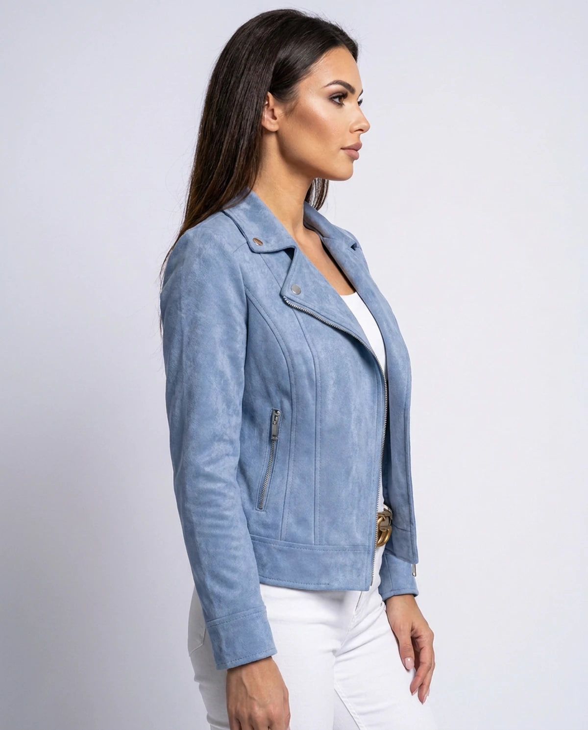 Sicilia Coat — light Blue | SKU: SD-12038-lightblue-XS,SD-12038-lightblue-S,SD-12038-lightblue-M,SD-12038-lightblue-L,SD-12038-lightblue-XL,SD-12038-lightblue-2XL