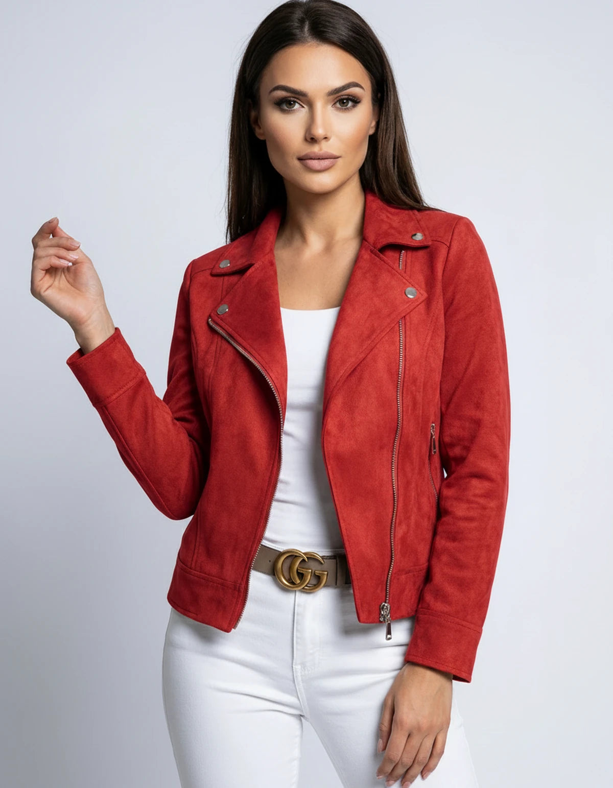 Sicilia Coat — Red