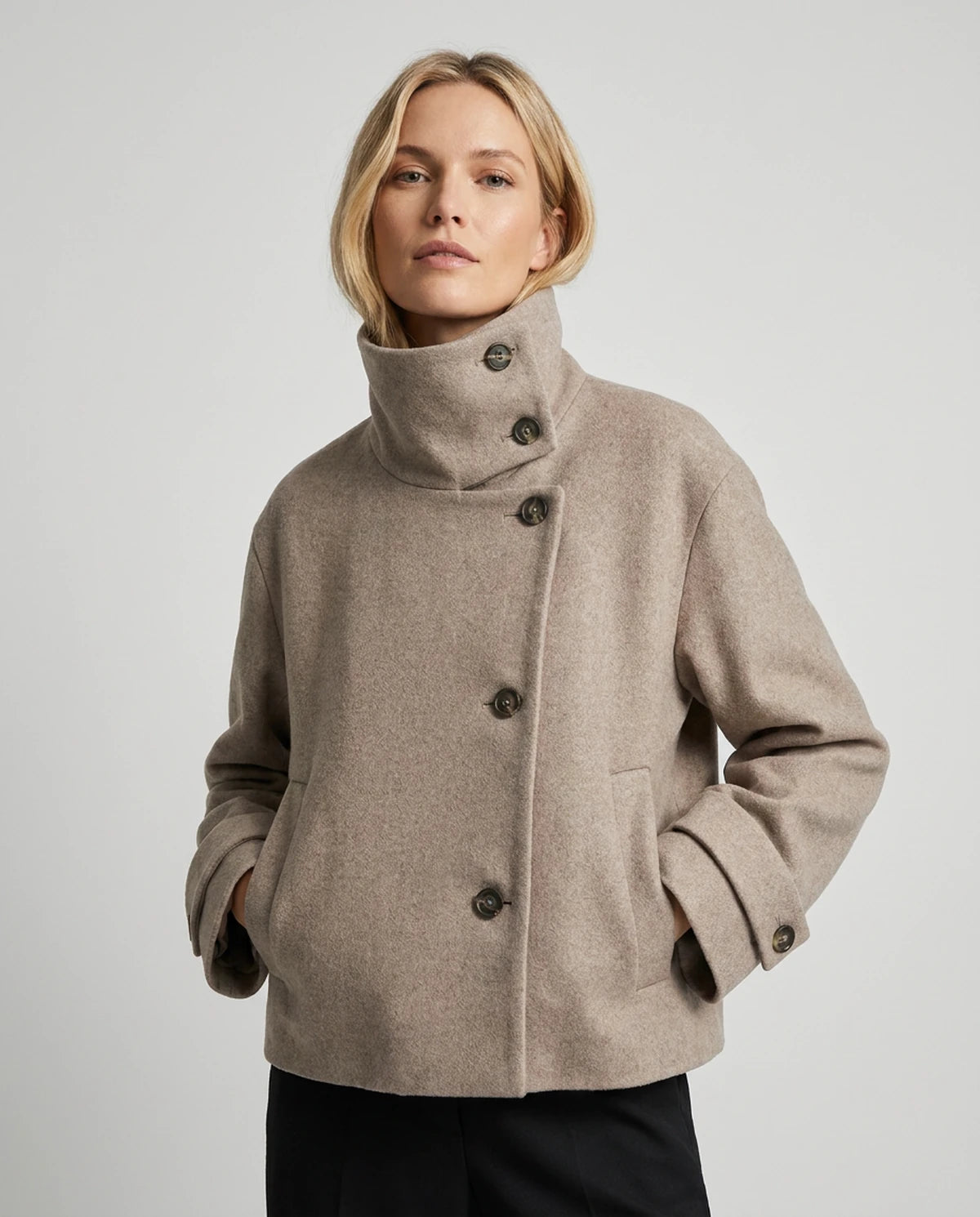 Sidonie Coat — Beige