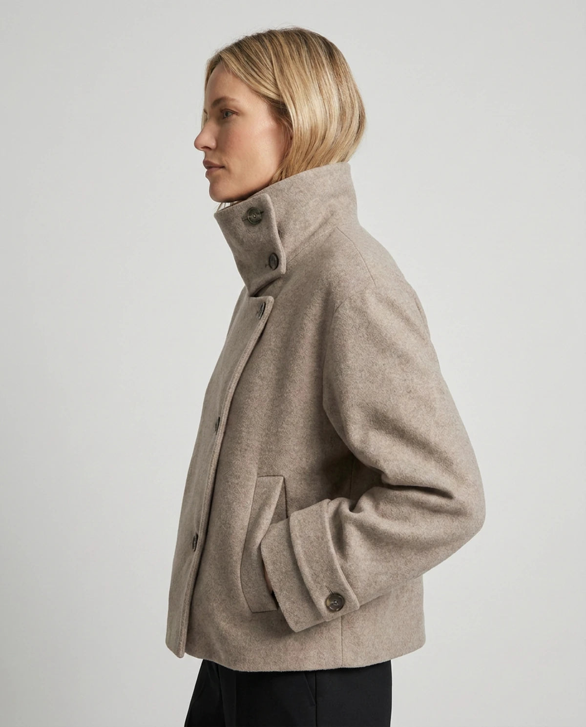 Sidonie Coat — Beige | SKU: SD-11311-beige-XS,SD-11311-beige-S,SD-11311-beige-M,SD-11311-beige-L