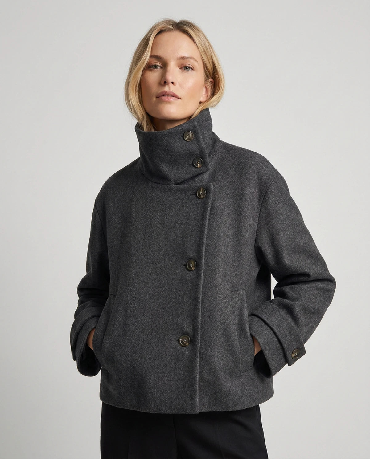 Sidonie Coat — Gray
