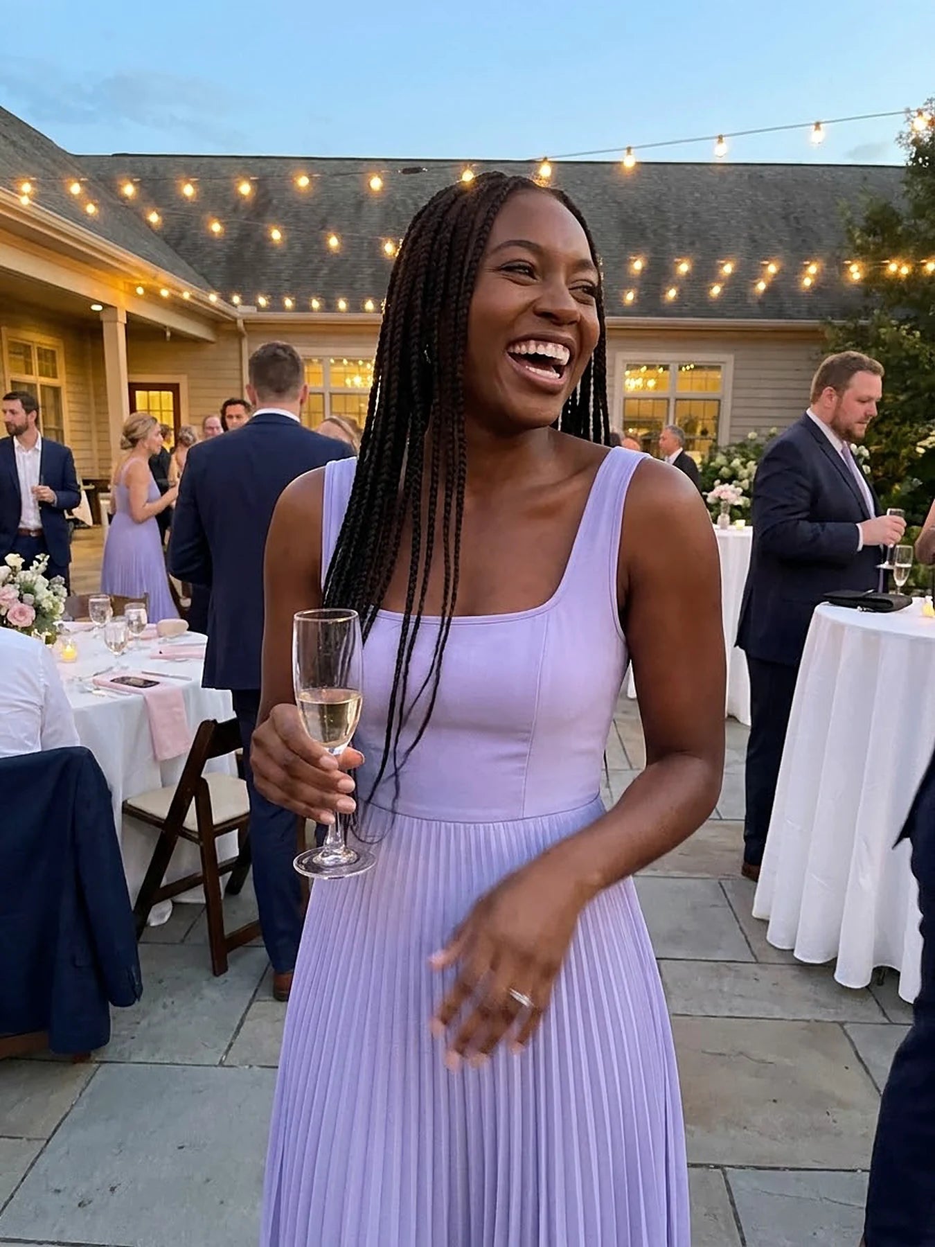 Customer photo — Slimona dress worn at an event