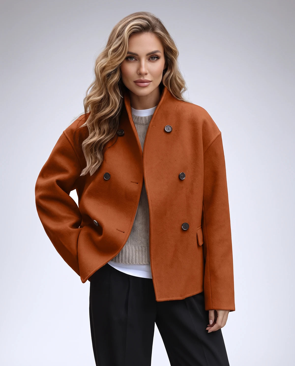 Solaine Dress — Brown | SKU: SD-78797-brown-XS,SD-78797-brown-S,SD-78797-brown-M,SD-78797-brown-L,SD-78797-brown-XL,SD-78797-brown-2XL