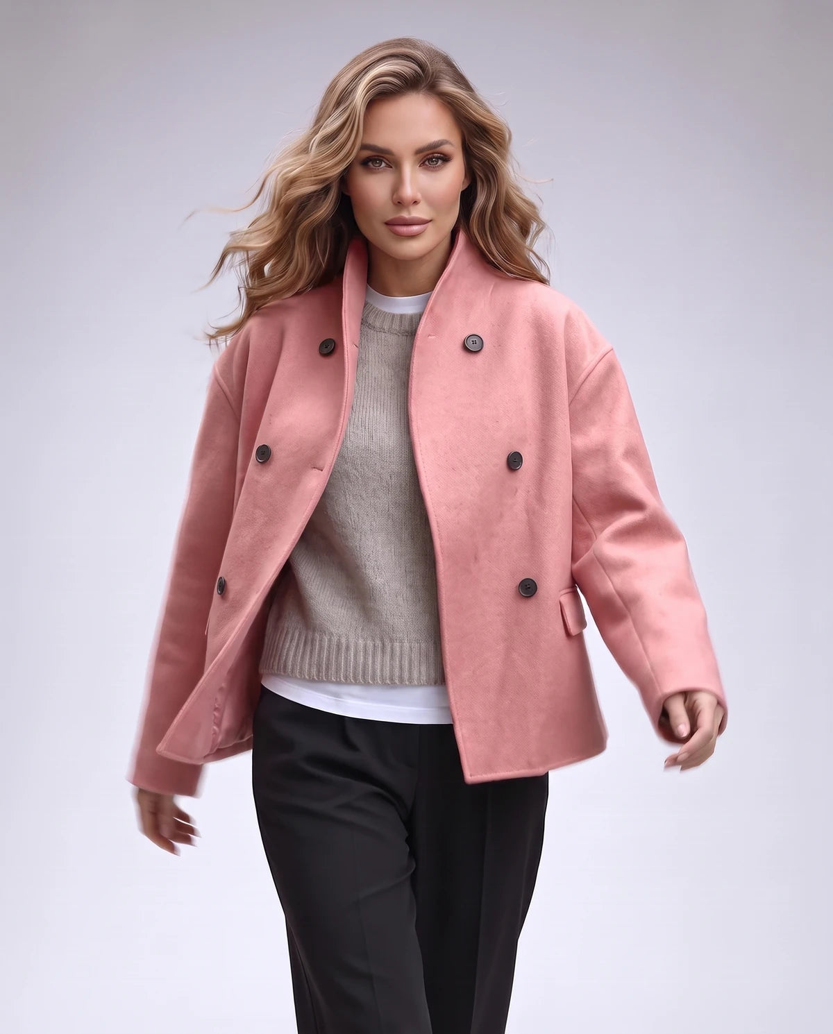 Solaine Dress — Pink | SKU: SD-78797-pink-XS,SD-78797-pink-S,SD-78797-pink-M,SD-78797-pink-L,SD-78797-pink-XL,SD-78797-pink-2XL