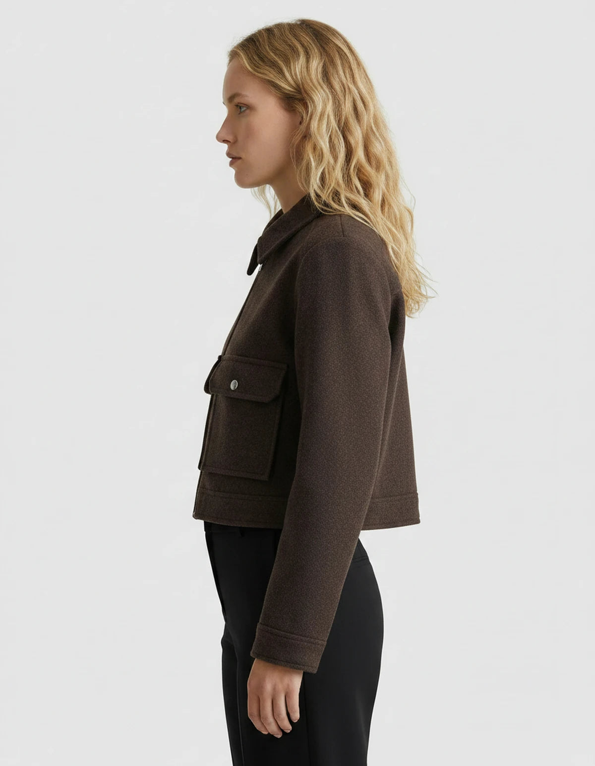 Solstice Coat — Brown | SKU: SD-90967-brown-XS,SD-90967-brown-S,SD-90967-brown-M,SD-90967-brown-L,SD-90967-brown-XL
