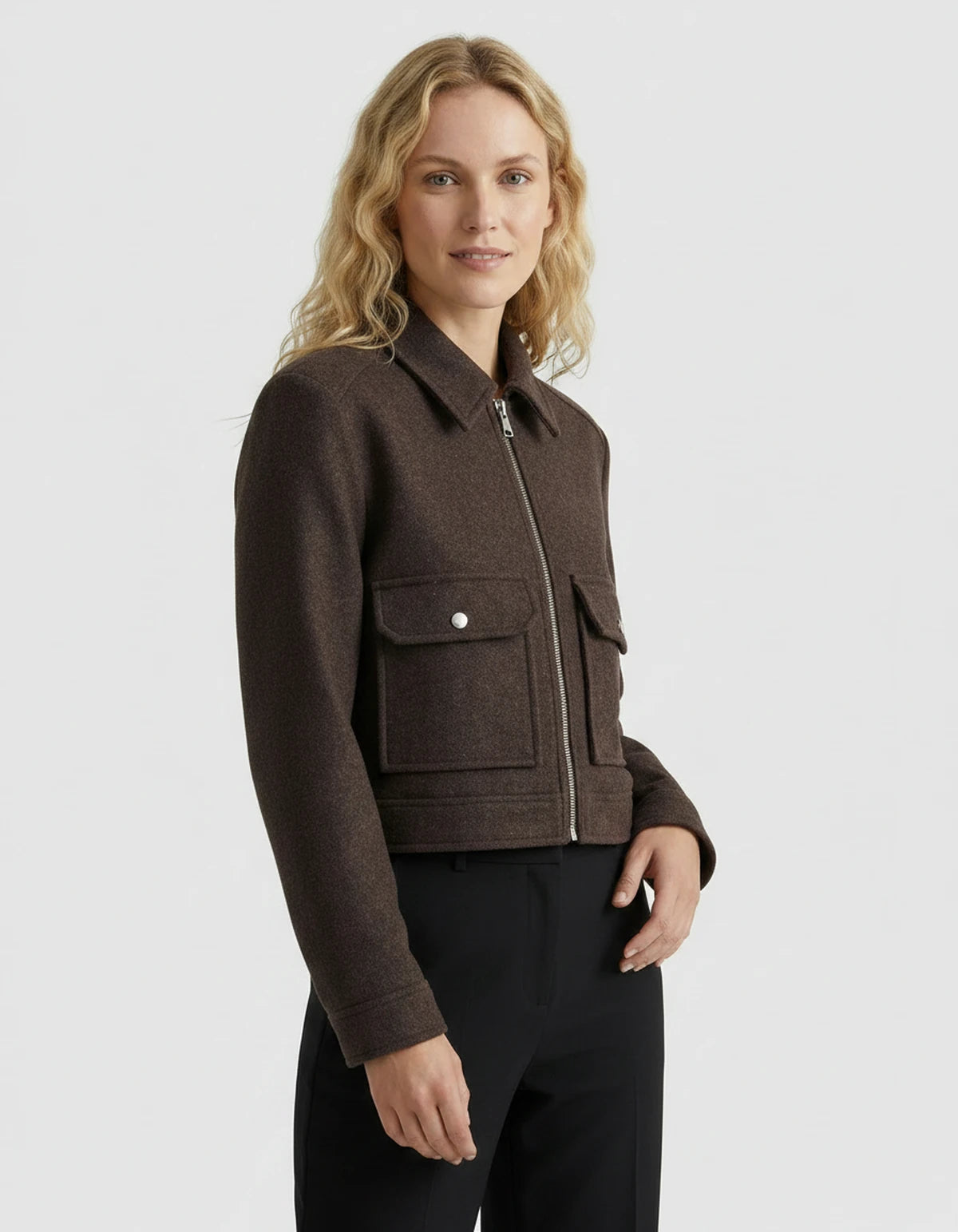 Solstice Coat — Brown | SKU: SD-90967-brown-XS,SD-90967-brown-S,SD-90967-brown-M,SD-90967-brown-L,SD-90967-brown-XL