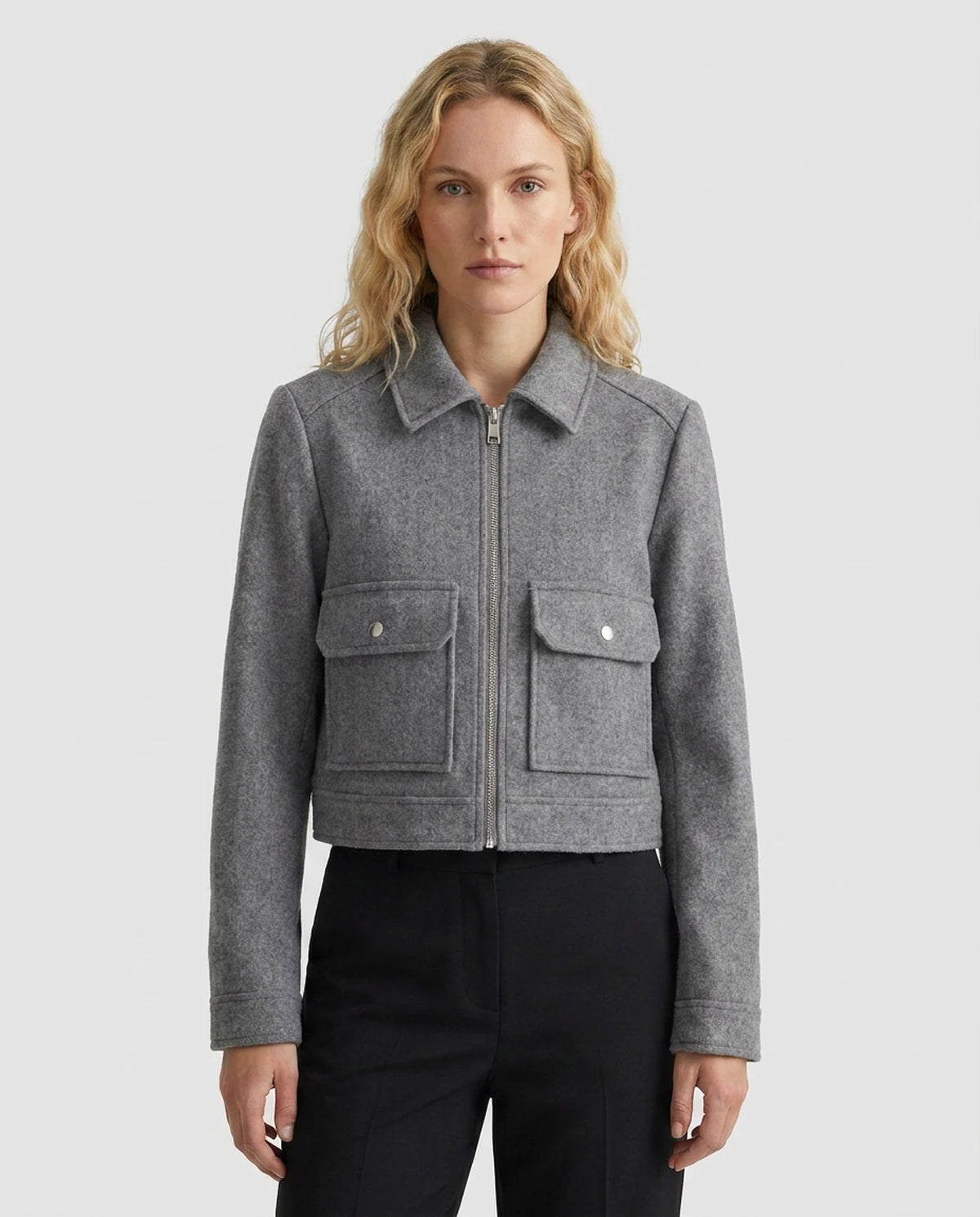 Solstice Coat — Gray | SKU: SD-90967-gray-XS,SD-90967-gray-S,SD-90967-gray-M,SD-90967-gray-L,SD-90967-gray-XL