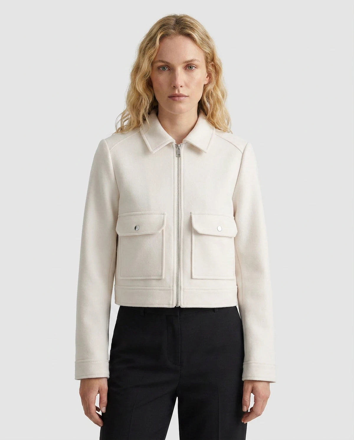 Solstice Coat — White