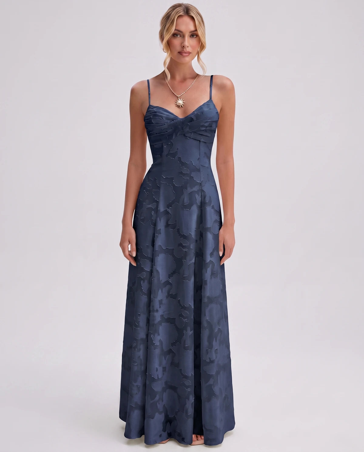 Sylvaine Maxi Dress — Navy