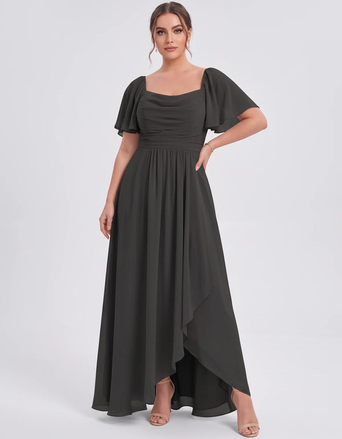Sylviane Maxi Dress — Black | SKU: SD-90380-black-2,SD-90380-black-4,SD-90380-black-6,SD-90380-black-8,SD-90380-black-10,SD-90380-black-12,SD-90380-black-14,SD-90380-black-16,SD-90380-black-16W,SD-90380-black-18W,SD-90380-black-20W,SD-90380-black-22W