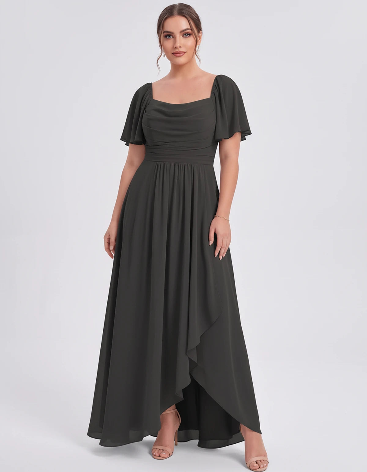 Sylviane Maxi Dress — Black | SKU: SD-90380-black-2,SD-90380-black-4,SD-90380-black-6,SD-90380-black-8,SD-90380-black-10,SD-90380-black-12,SD-90380-black-14,SD-90380-black-16,SD-90380-black-16W,SD-90380-black-18W,SD-90380-black-20W,SD-90380-black-22W
