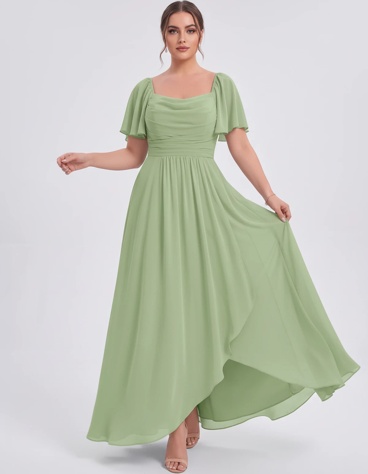 Sylviane Maxi Dress — Dusty Sage | SKU: SD-90380-dustysage-2,SD-90380-dustysage-4,SD-90380-dustysage-6,SD-90380-dustysage-8,SD-90380-dustysage-10,SD-90380-dustysage-12,SD-90380-dustysage-14,SD-90380-dustysage-16,SD-90380-dustysage-16W,SD-90380-dustysage-18W,SD-90380-dustysage-20W,SD-90380-dustysage-22W