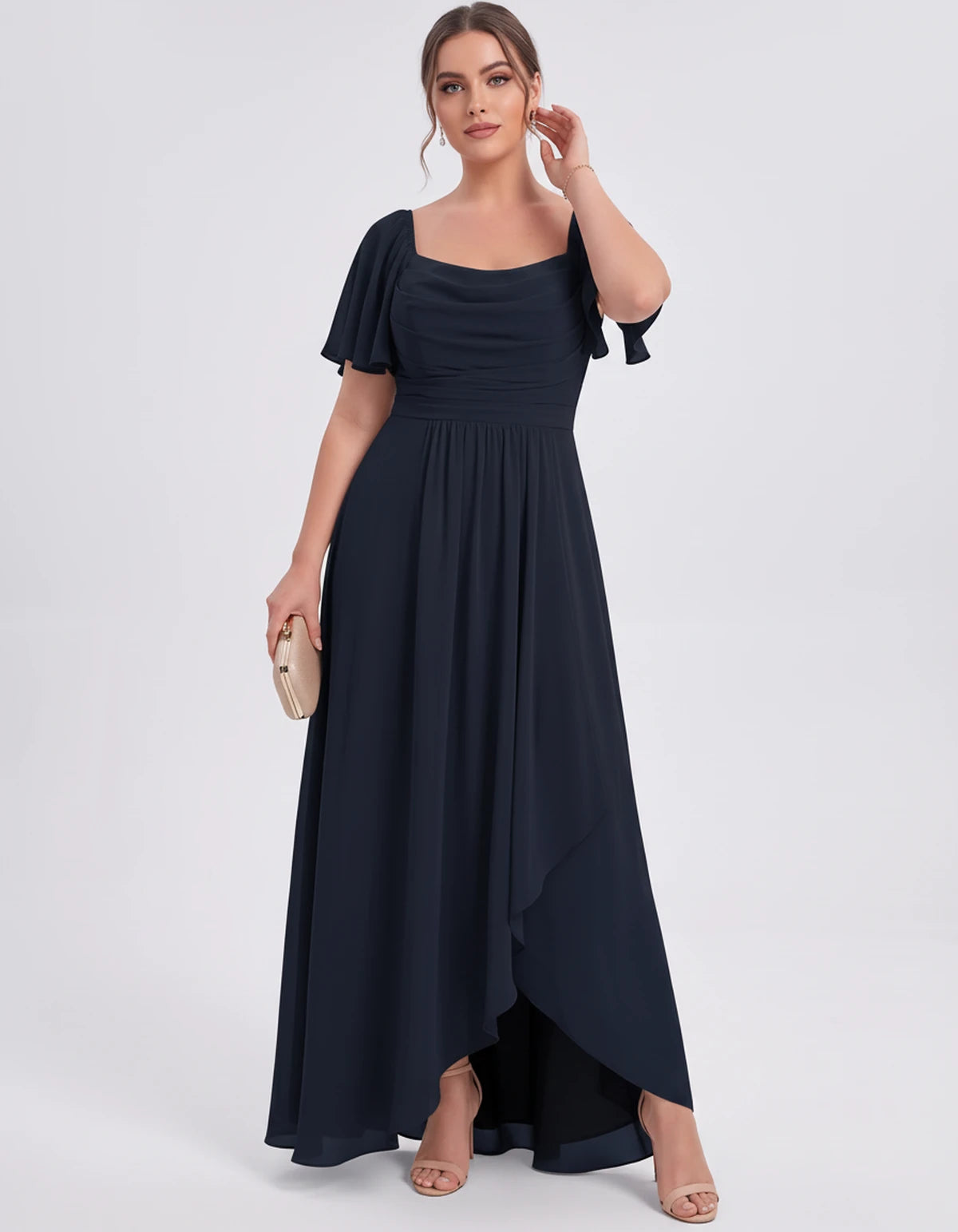 Sylviane Maxi Dress — Navy | SKU: SD-90380-navy-2,SD-90380-navy-4,SD-90380-navy-6,SD-90380-navy-8,SD-90380-navy-10,SD-90380-navy-12,SD-90380-navy-14,SD-90380-navy-16,SD-90380-navy-16W,SD-90380-navy-18W,SD-90380-navy-20W,SD-90380-navy-22W