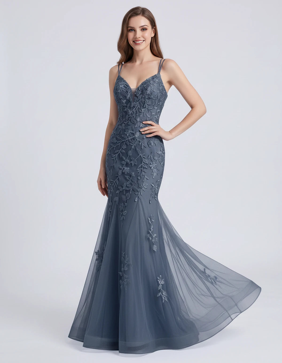 Tanzania Maxi Dress — Navy | SKU: SD-29218-navy-2,SD-29218-navy-4,SD-29218-navy-6,SD-29218-navy-8,SD-29218-navy-10,SD-29218-navy-12,SD-29218-navy-14,SD-29218-navy-16,SD-29218-navy-16W,SD-29218-navy-18W,SD-29218-navy-20W,SD-29218-navy-22W