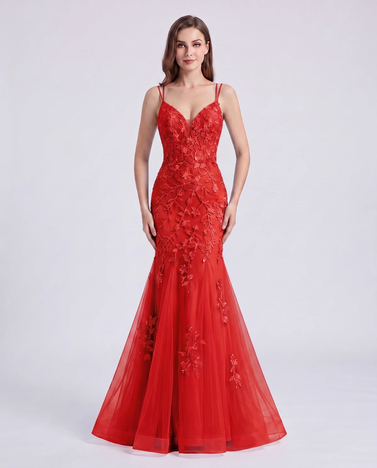 Tanzania Maxi Dress — Red