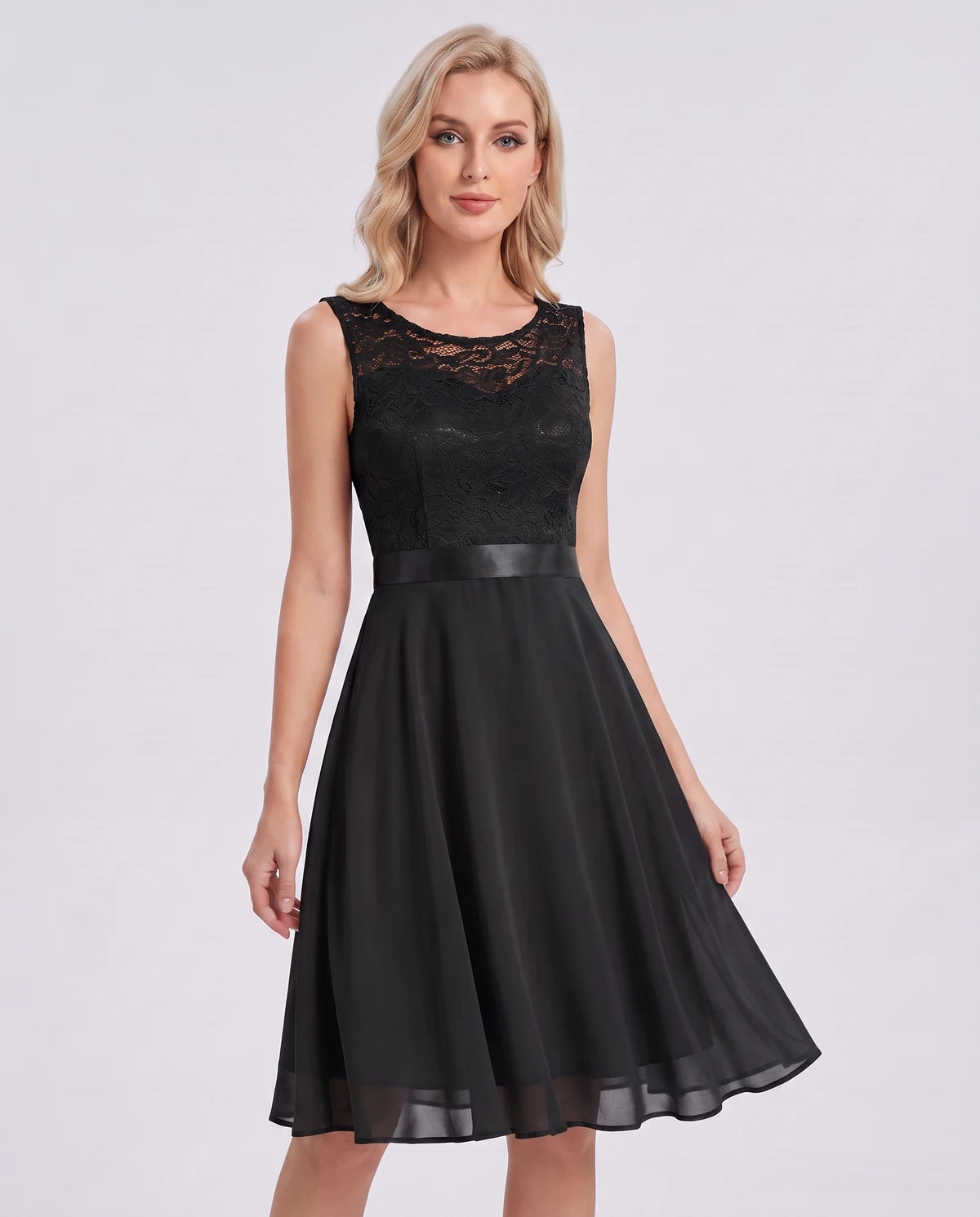 Trelawny Mini Dress — Black