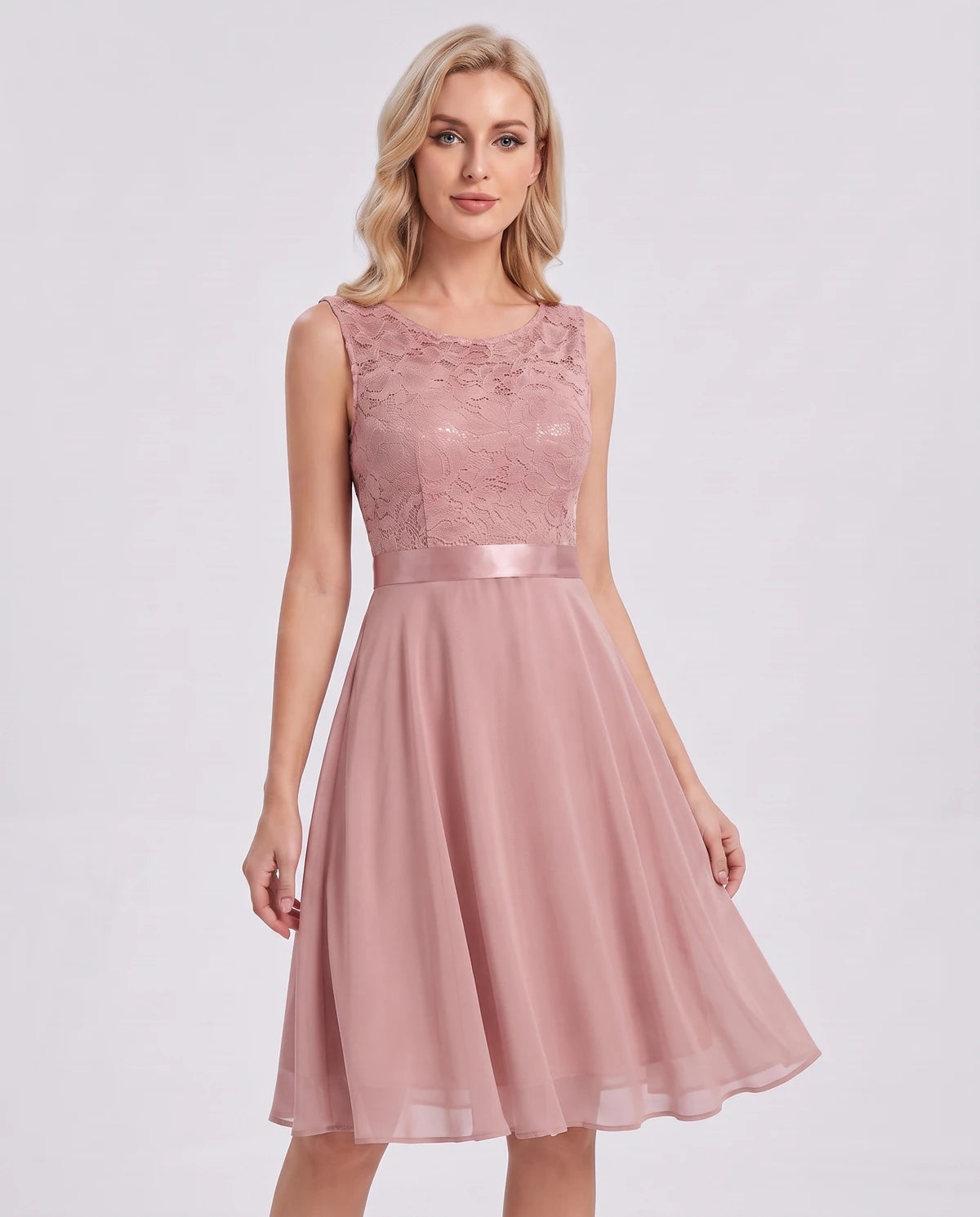 Trelawny Mini Dress — Pink