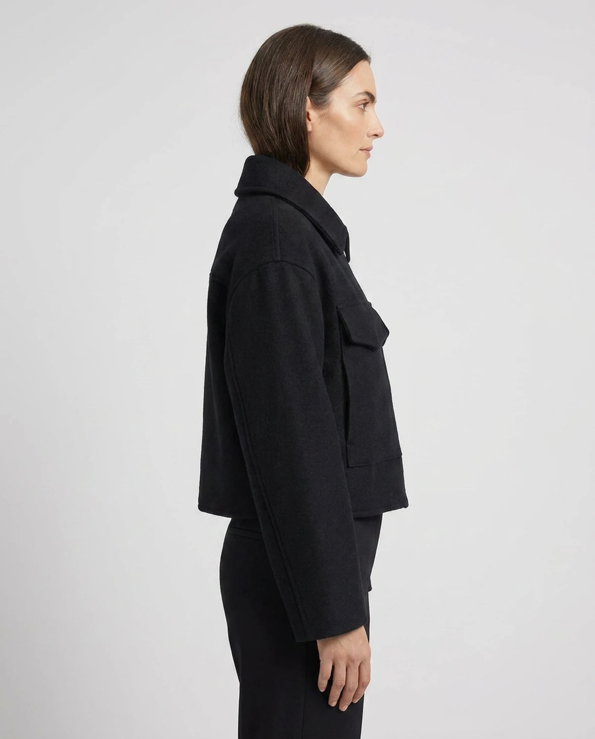 Ulyssa Coat — Black | SKU: SD-53959-black-XS,SD-53959-black-S,SD-53959-black-M,SD-53959-black-L