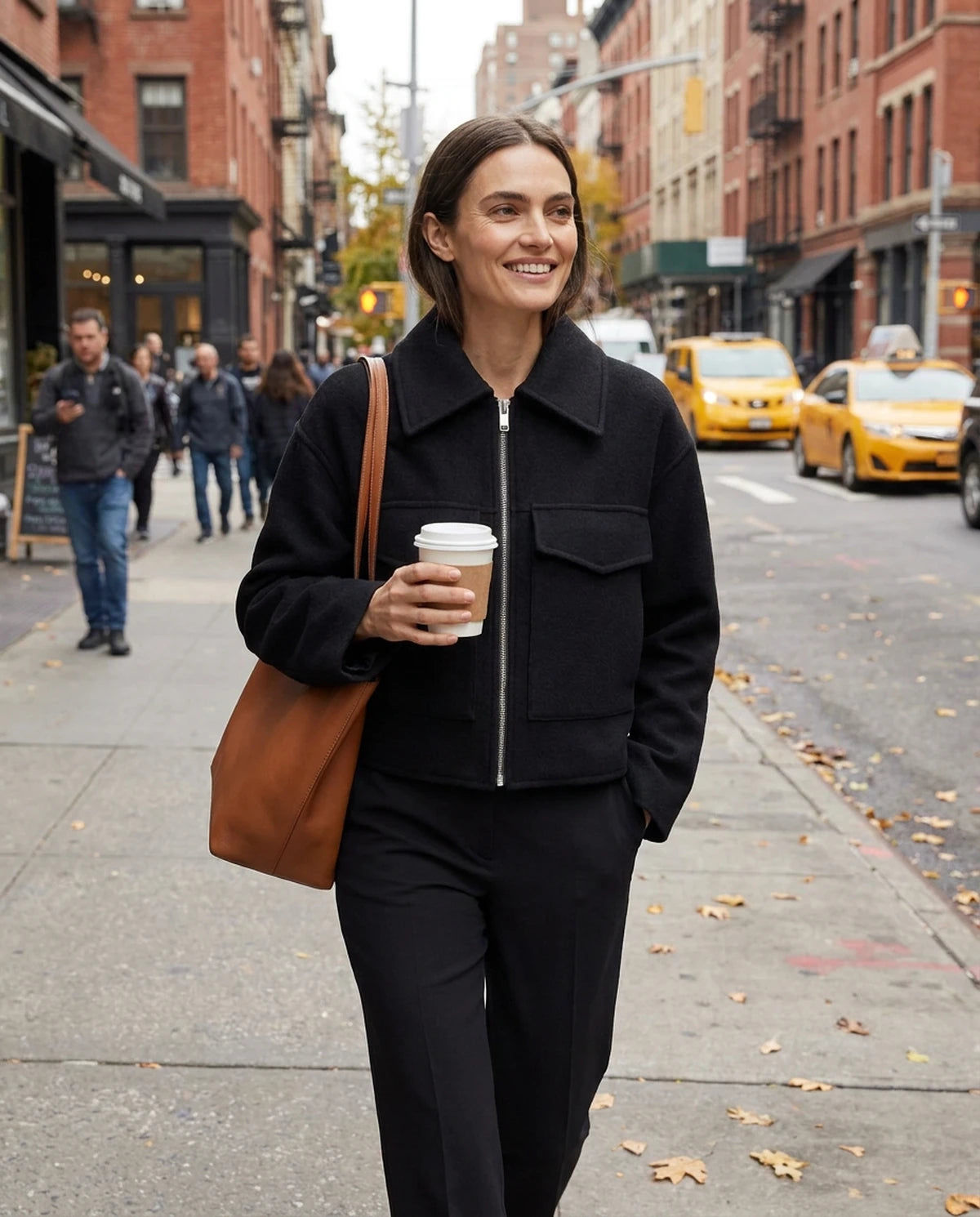 Ulyssa Coat — Black | SKU: SD-53959-black-XS,SD-53959-black-S,SD-53959-black-M,SD-53959-black-L