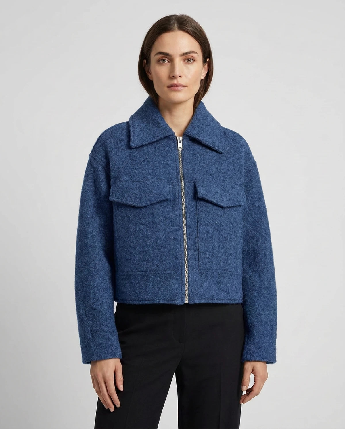 Ulyssa Coat — Blue