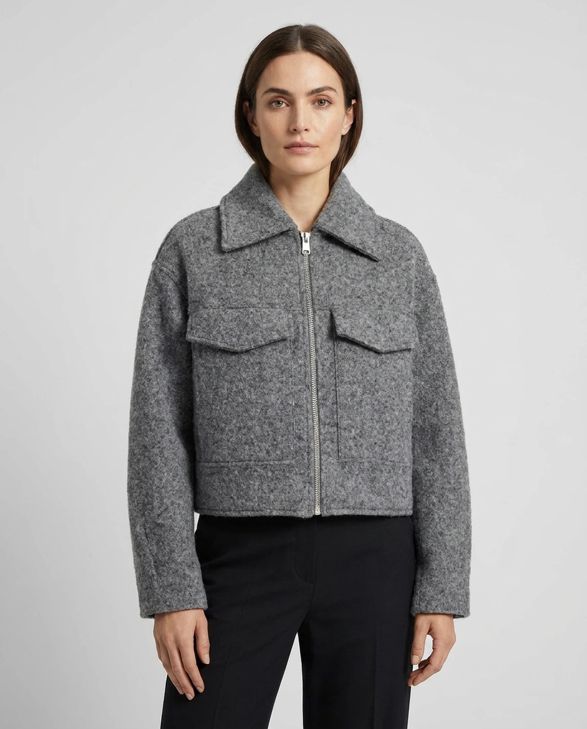 Ulyssa Coat — Grey