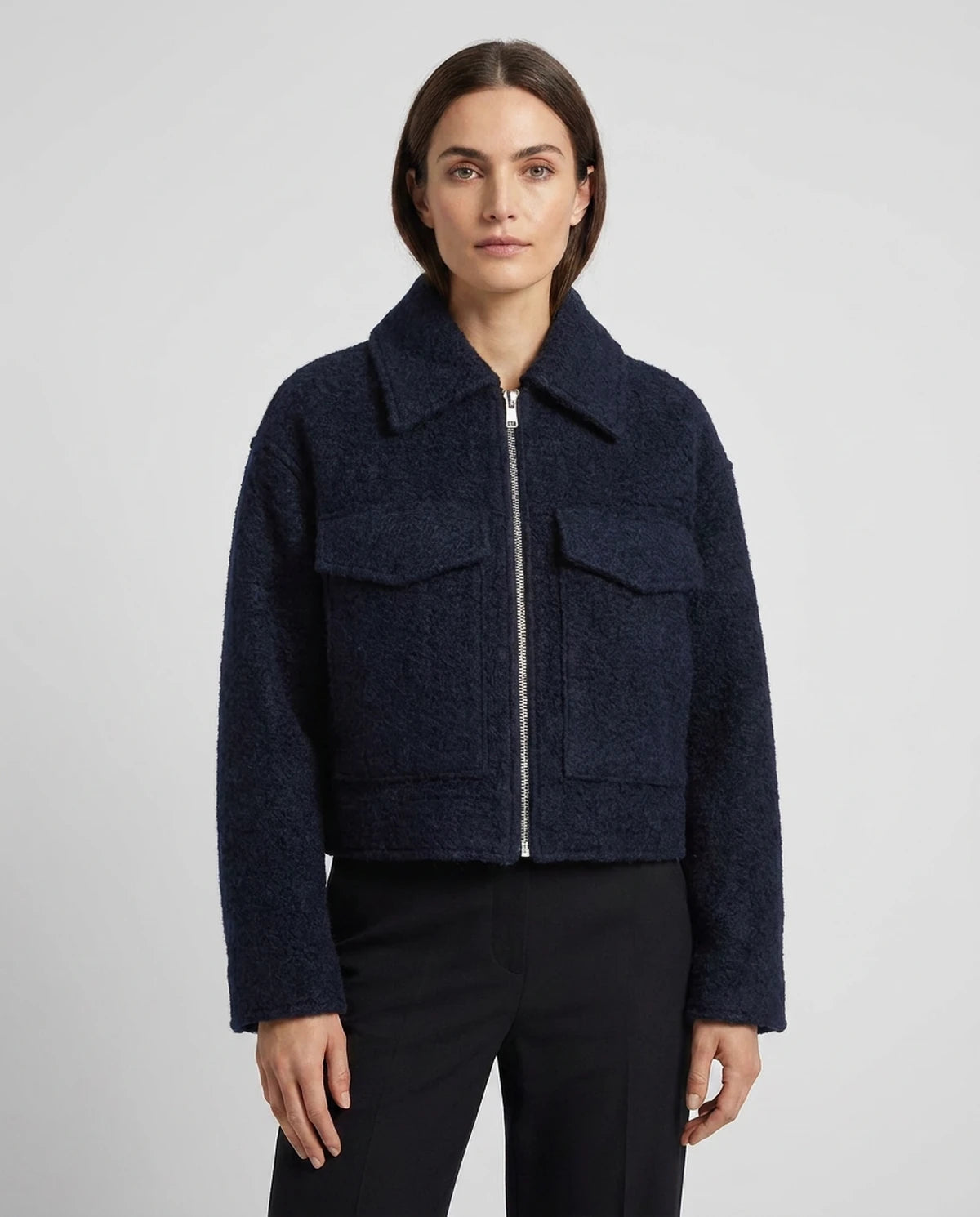Ulyssa Coat — Navy