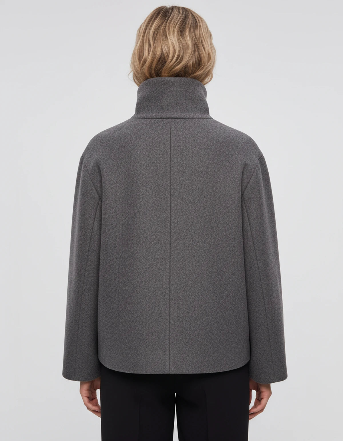 Valerienne Coat — Dark Gray | SKU: SD-11827-darkgray-XS,SD-11827-darkgray-S,SD-11827-darkgray-M,SD-11827-darkgray-L