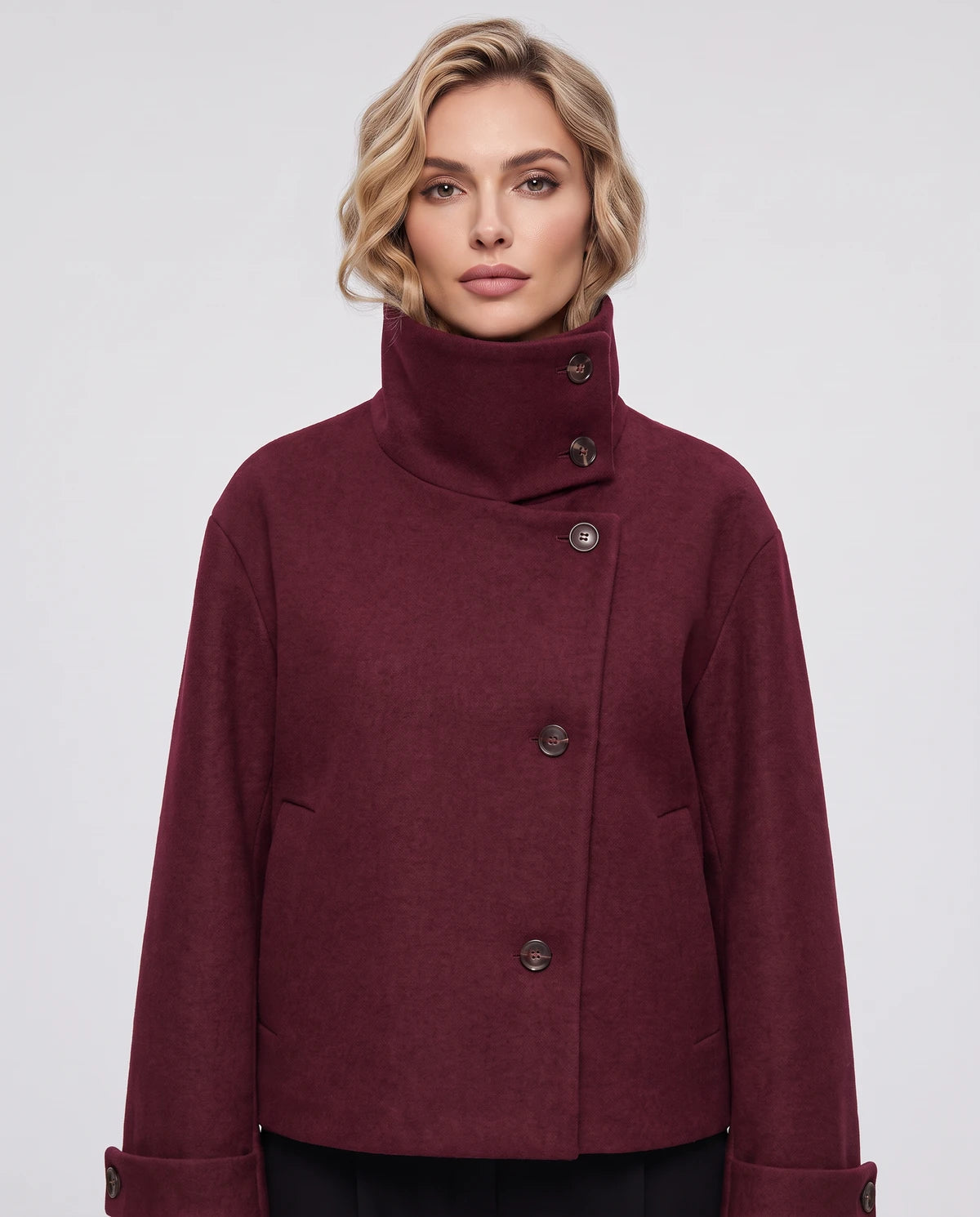 Valerienne Coat — Red