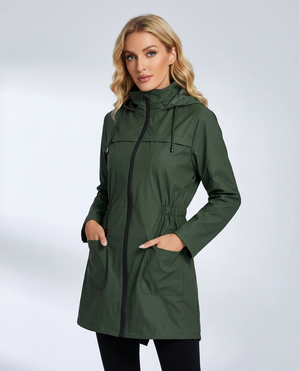 Vendela Coat — Army Green