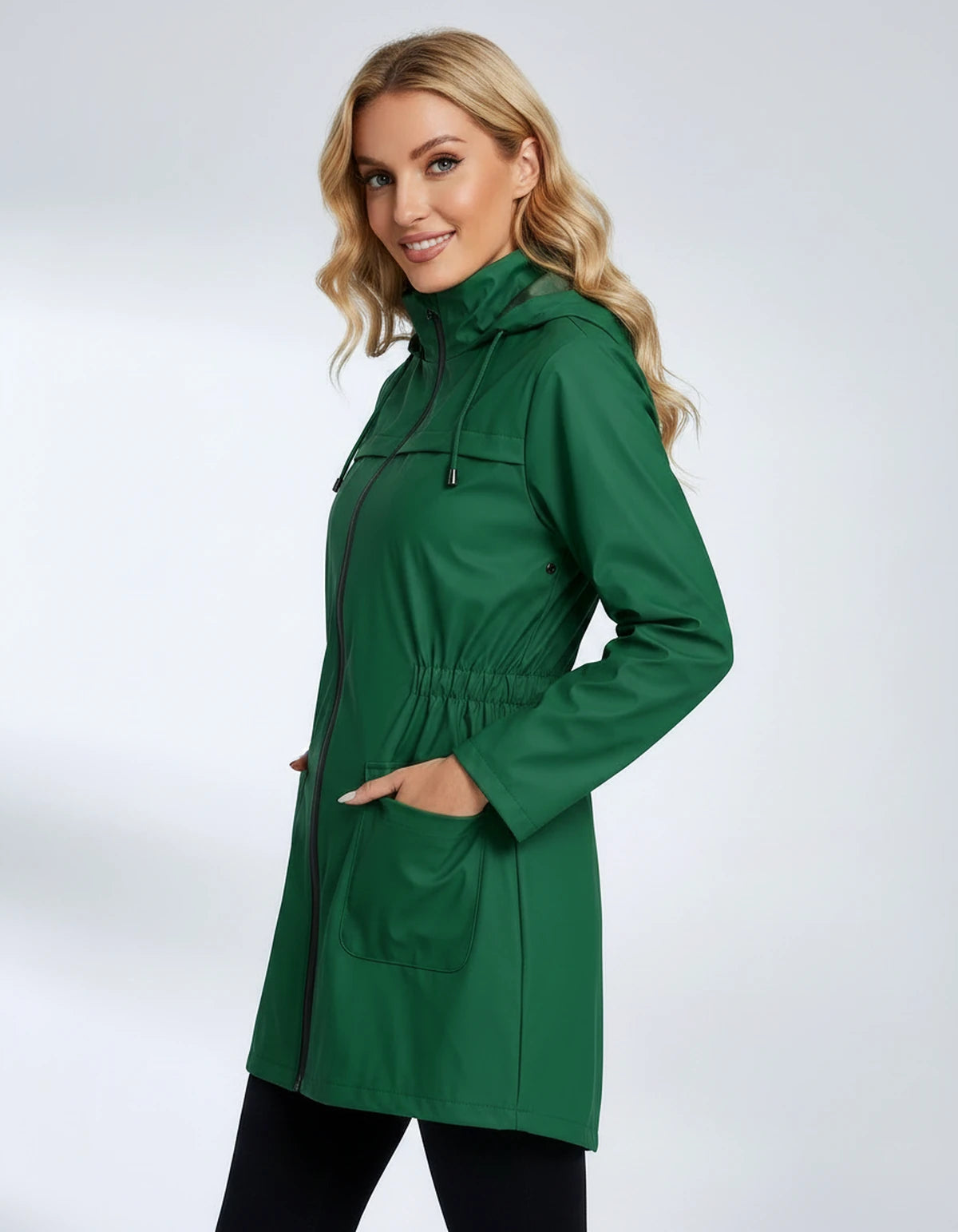 Vendela Coat — Green | SKU: SD-13173-green-XS,SD-13173-green-S,SD-13173-green-M,SD-13173-green-L,SD-13173-green-XL,SD-13173-green-2XL